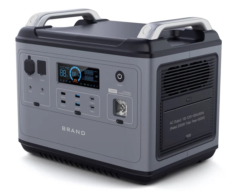 N079 Accumulatore di energia portatile da 2000 W per uso esterno/domestico