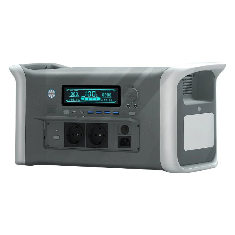Alimentatore da viaggio portatile per accumulo di energia ad alta potenza da campeggio 1800W